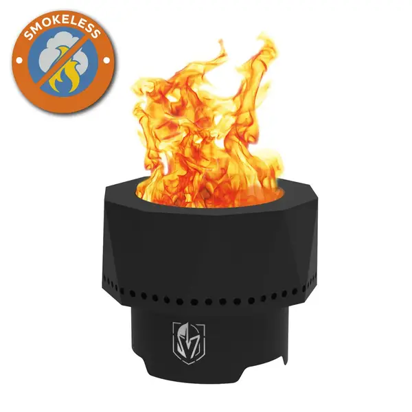 Blue Sky Las Vegas Golden Knights Ridge Smokeless Fire Pit