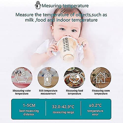 Medical Infrared Forehead Thermometer Non-contact Thermometer For Person， Lcd Display Sound Option 30 Memories