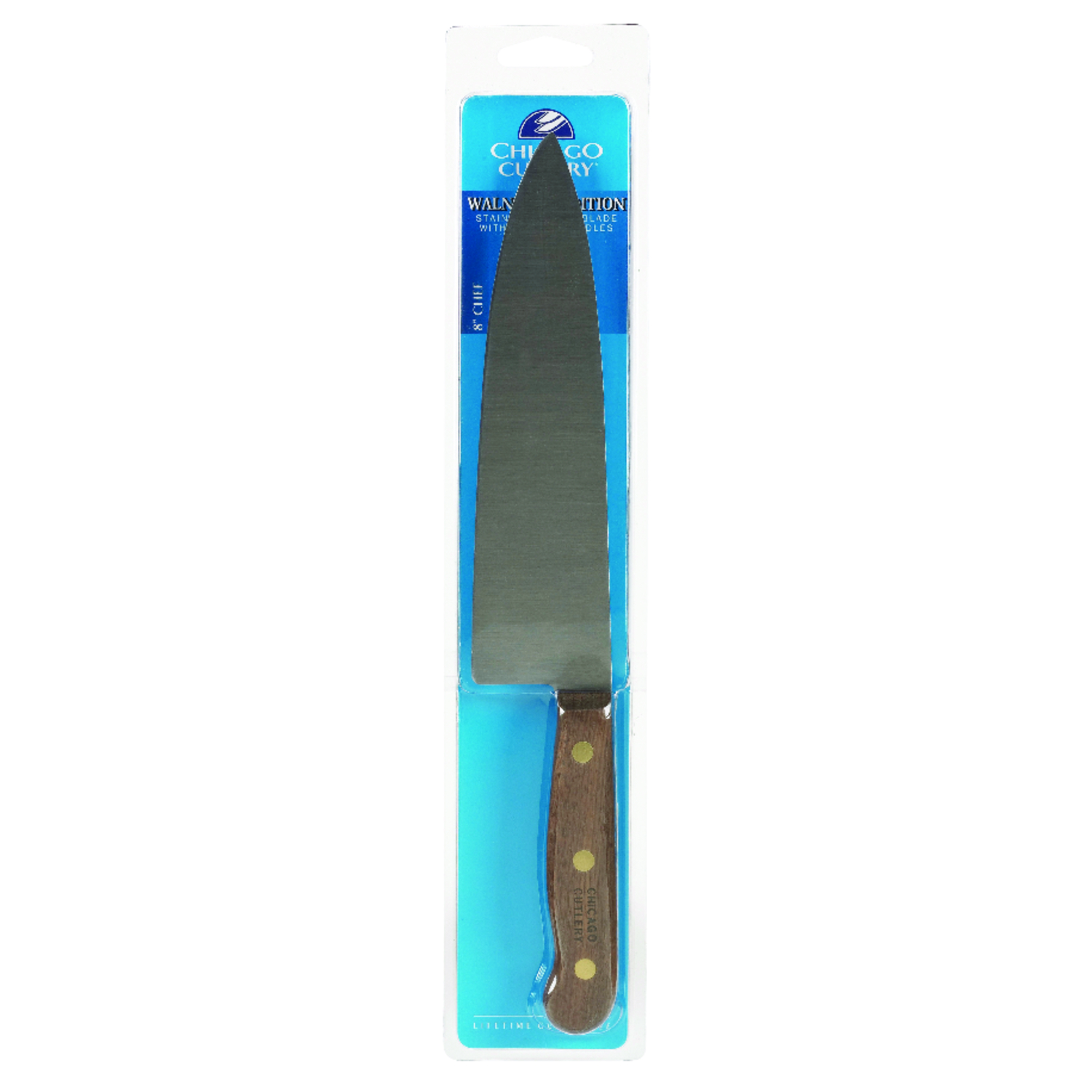 Chicago Cutlery Walnut Tradition Stainless Steel Chefs Knife 1 pc