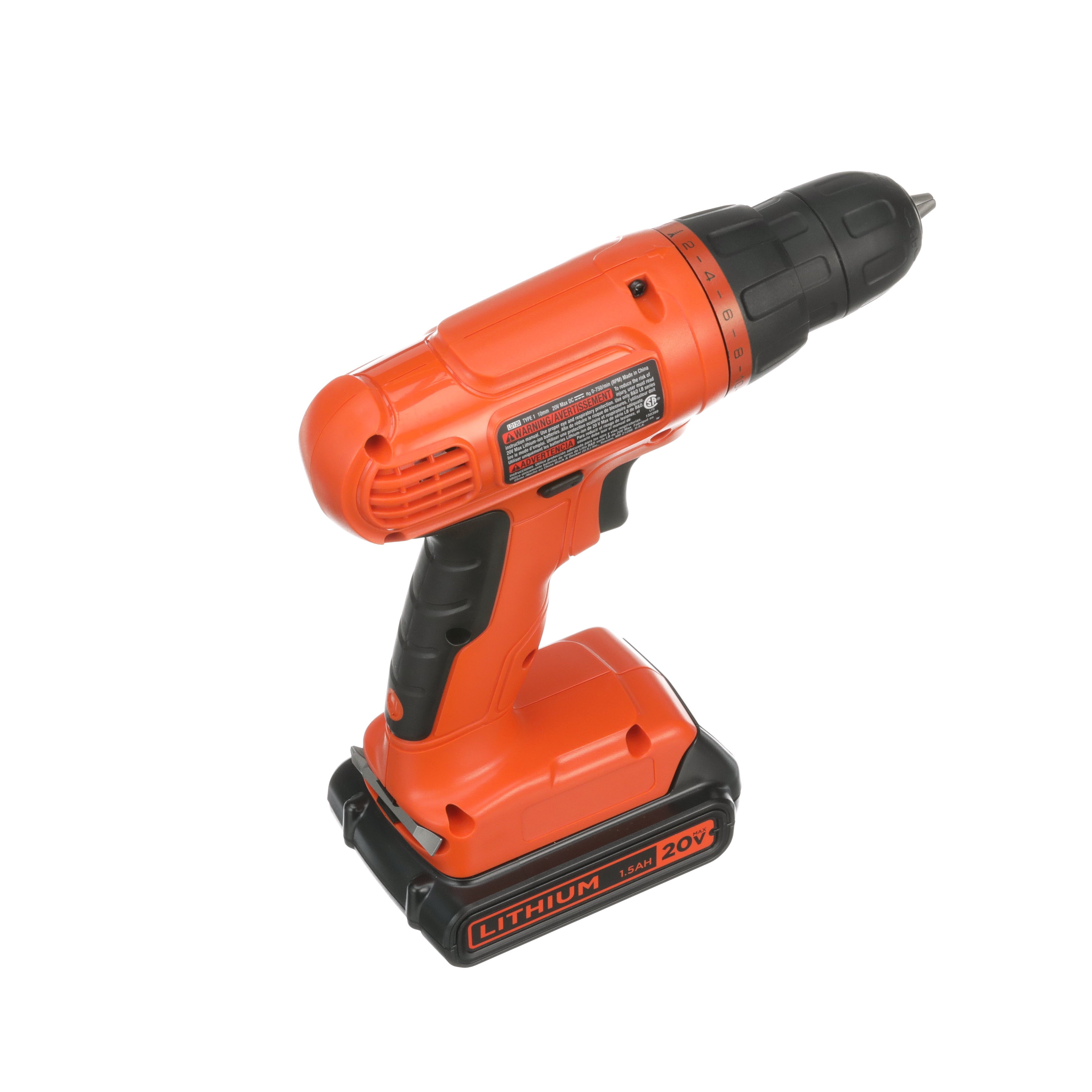 20V MAX* POWERCONNECT™ Cordless Drill Kit + 100 pc. Kit