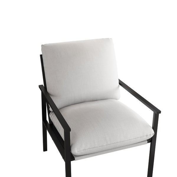 Accent Chair with Thick Padded Backrest and Seat Cushion