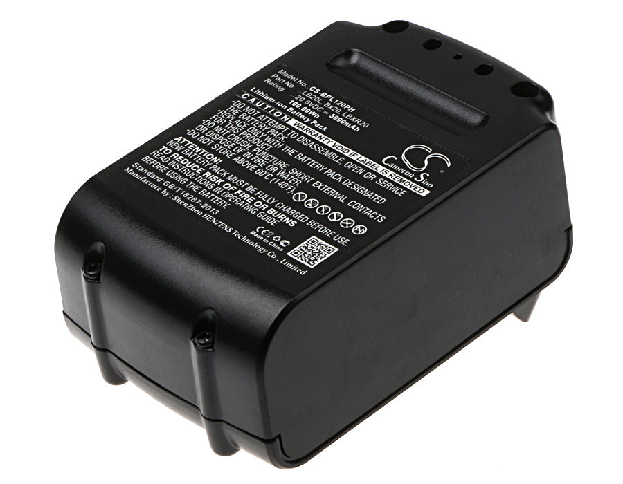 Black amp Decker ASL186K ASL188K BDC120VA100 5000mAh Replacement Battery BatteryClerkcom Power Tool