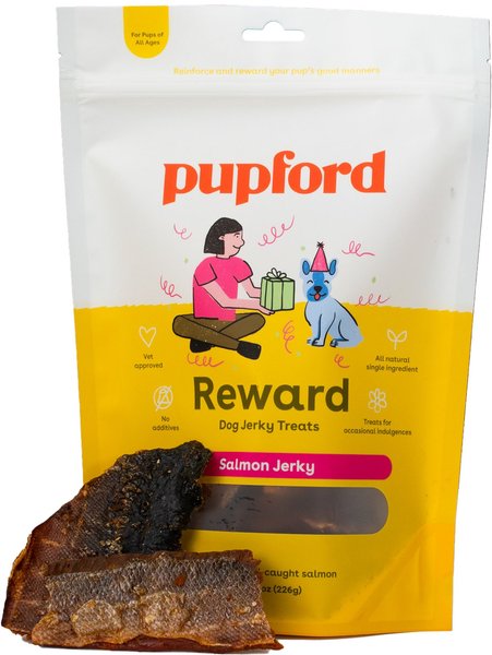 Pupford Salmon Jerky Dog Treats