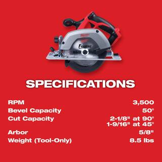 MW M18 18V Lithium-Ion Brushless Cordless Compact DrillImpact  Multi-Tool Combo Kit (3-Tool) W Circular Saw 2892-22CT-2626-20-2630-20