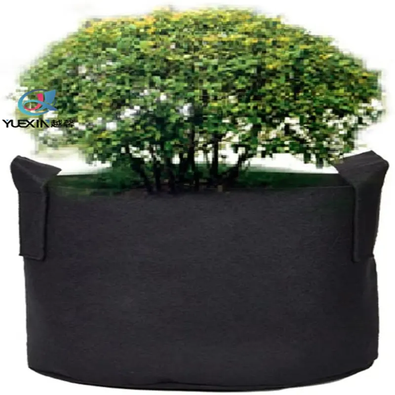 Garden Supplies Eco friendly Breathable Plant Bag Felt Grow Bags 1 / 2 / 3 / 5 / 10 / 20 / 30 / 40 / 50 / 100 / 200/300 Gallon