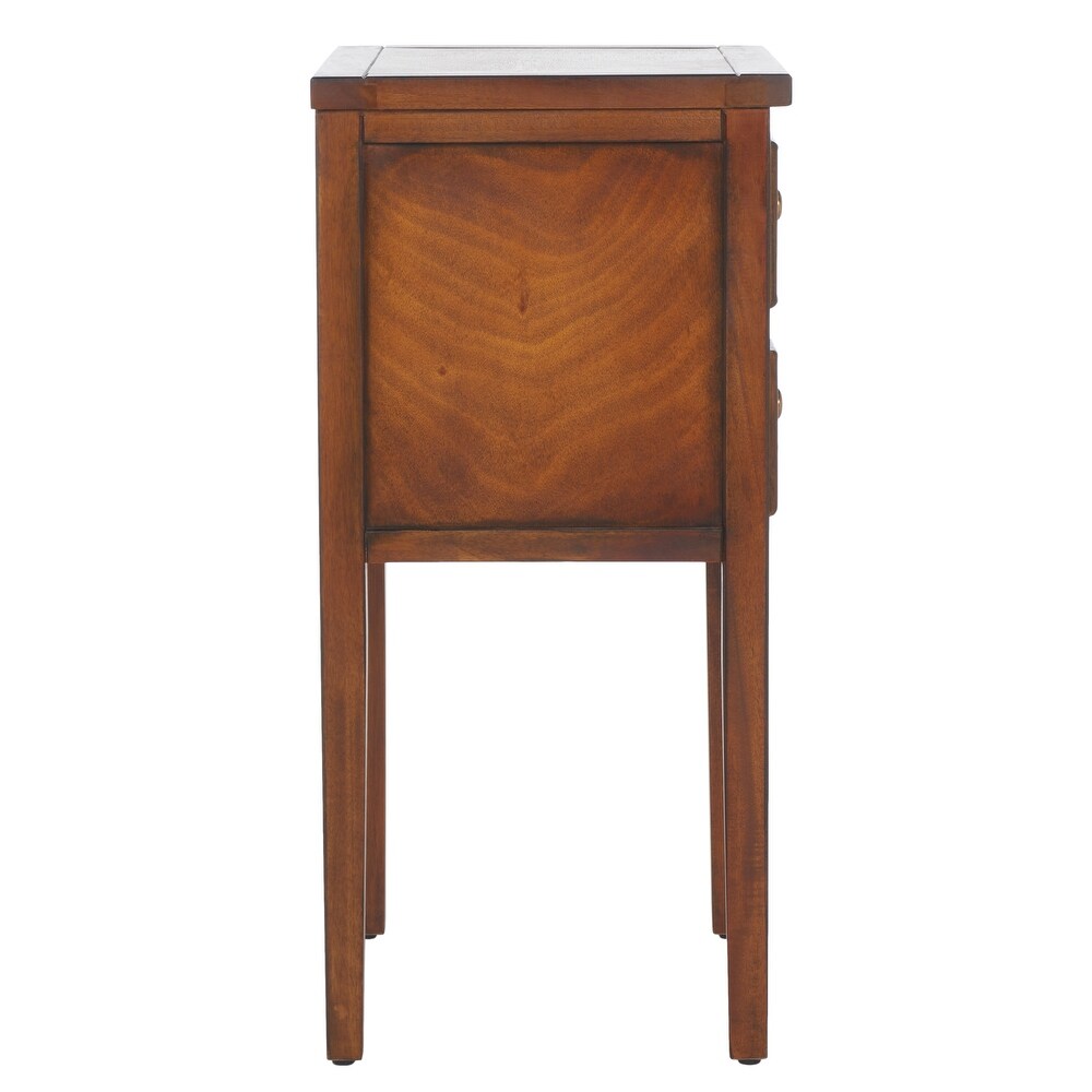 SAFAVIEH Toby Brown End Table   16.9\