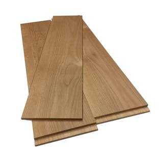 Swaner Hardwood 14 in. x 6 in. x 2 ft. Alder Hobby Board (5-Pack) OL606957