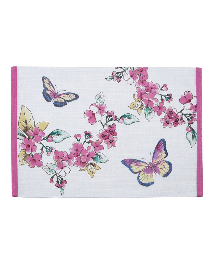 Lenox Butterfly Meadow Floral Placemat