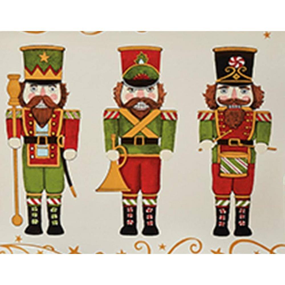 Certified International Holiday Magic Nutcracker 16 oz. Multi-Colored Earthenware Beverage Mug (Set of 4) 37321SET4