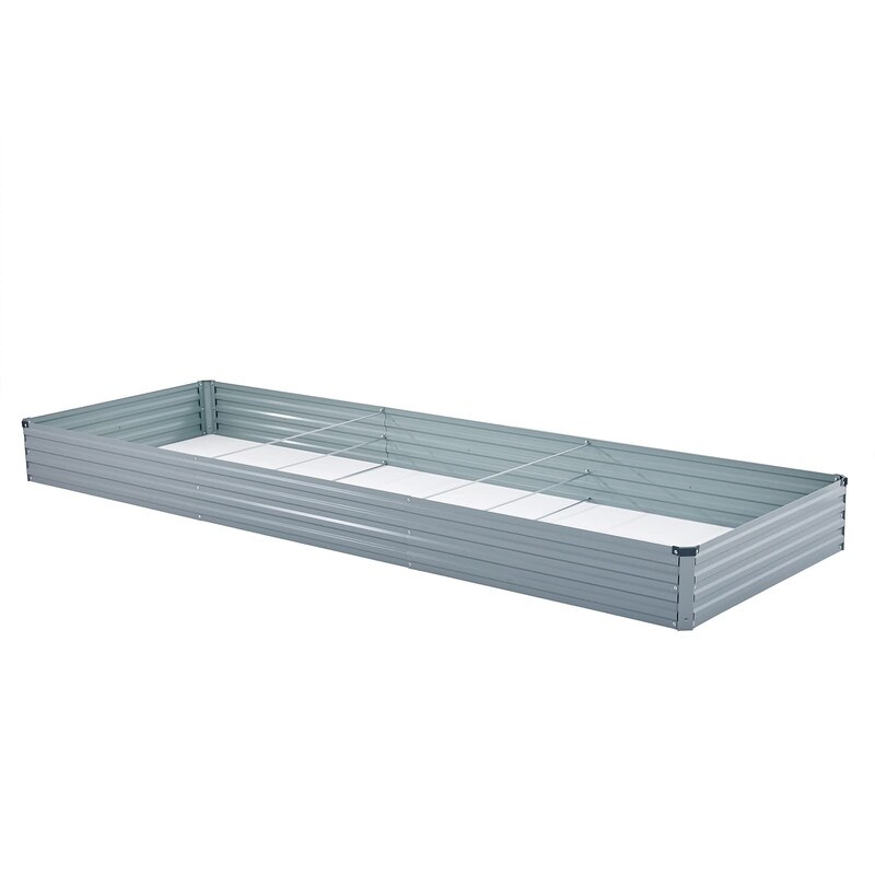 12x4x1ft Metal Raised Garden Bed