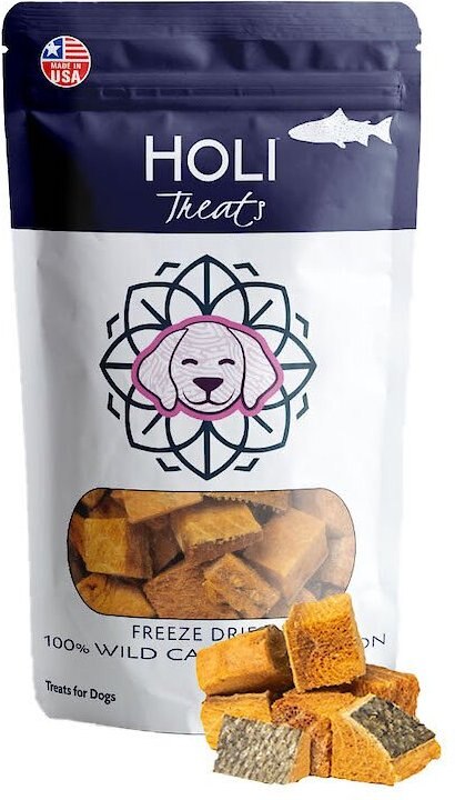 HOLI Wild Caught Salmon Grain-Free Freeze-Dried Dog Treats