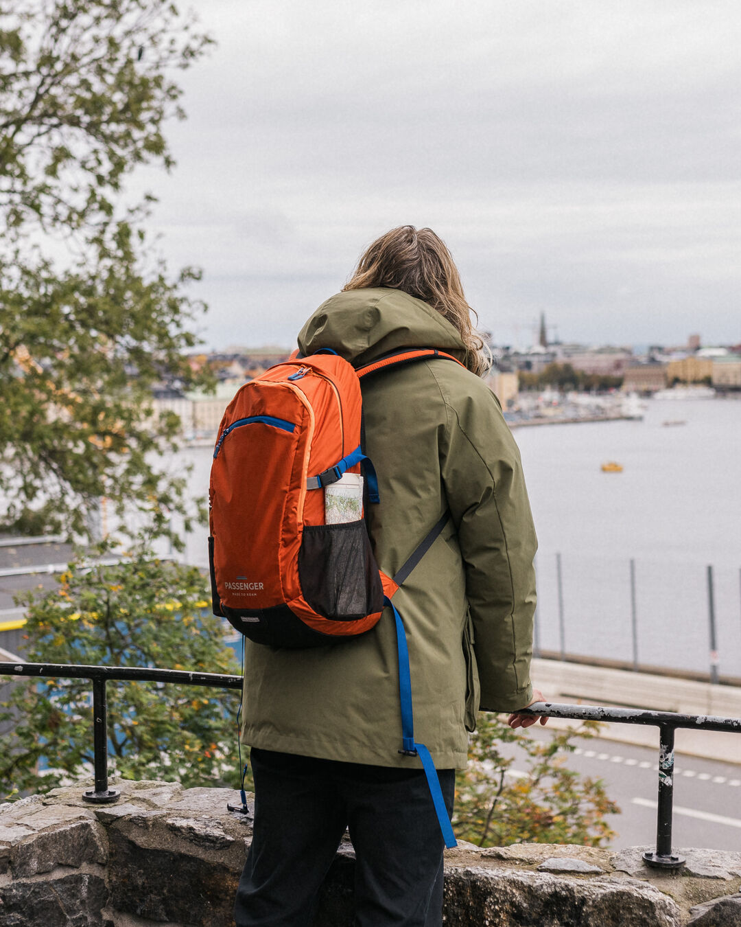 Track Recycled 30L Backpack - Rust