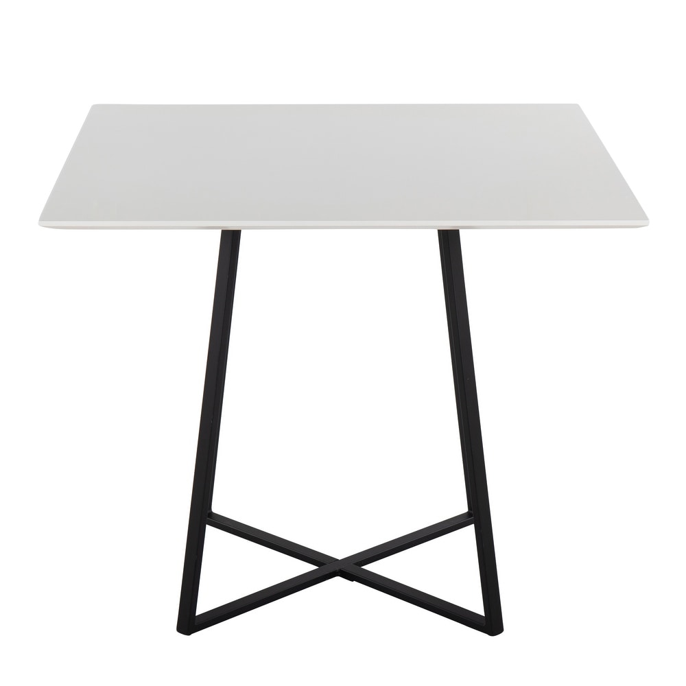 Silver Orchid Pugo Square Dining Table