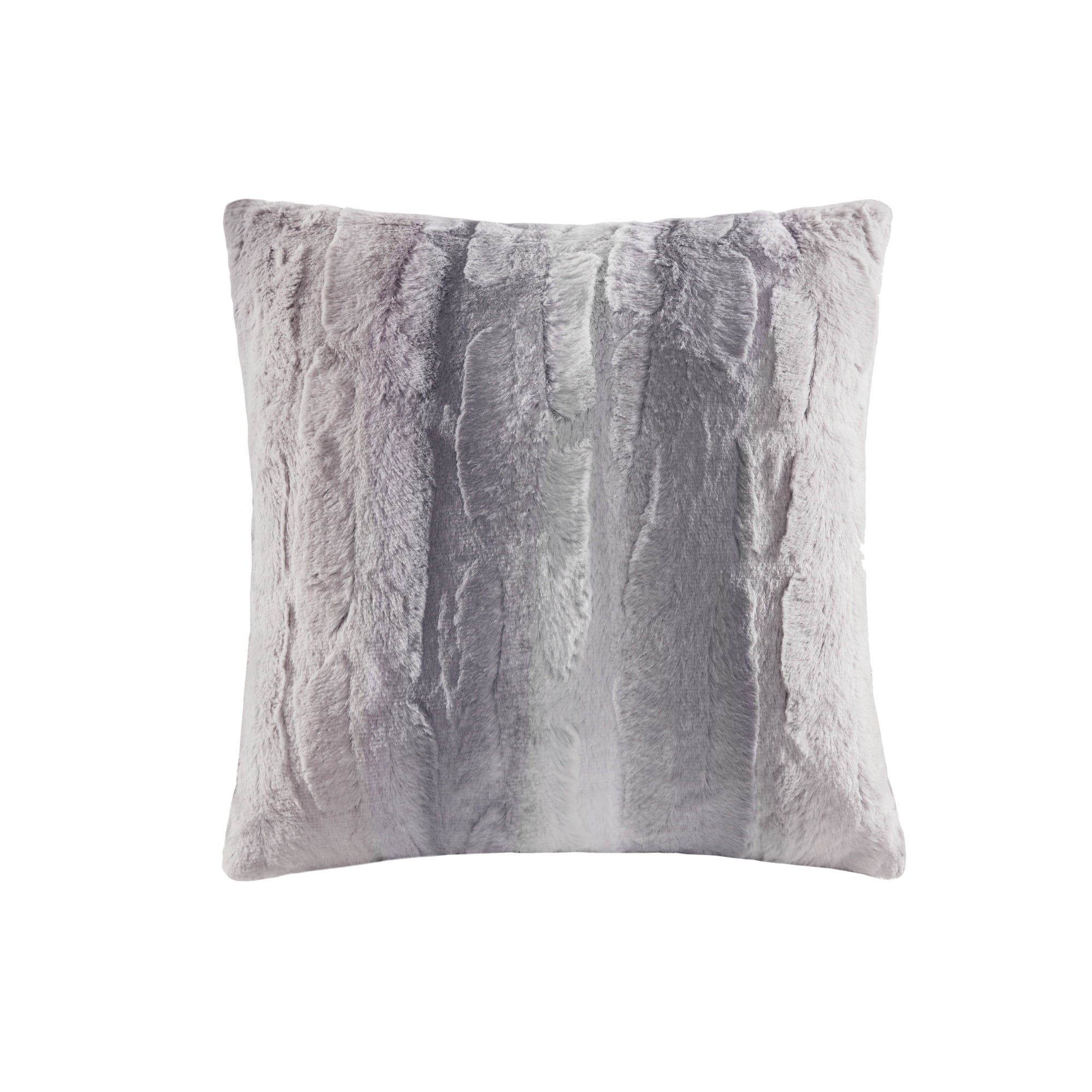 Home Essence Marselle Faux Fur Soft and Trendy Square Pillow, 20x20