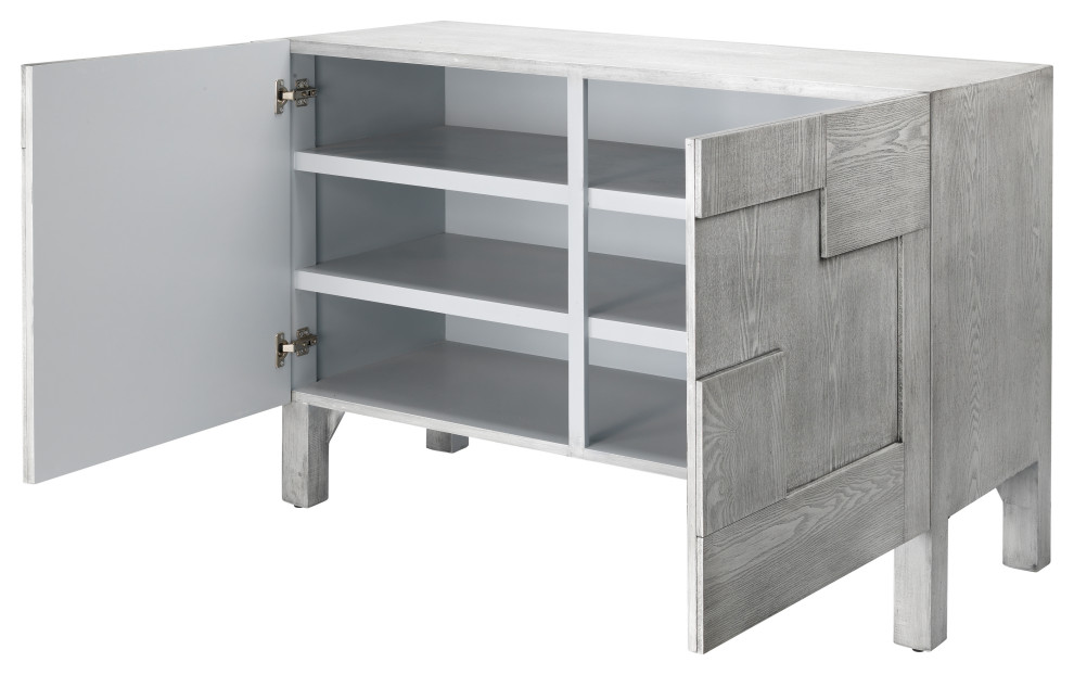 Context Two Door Credenza   Industrial   Accent Chests And Cabinets   by Jamie Young Company  Houzz