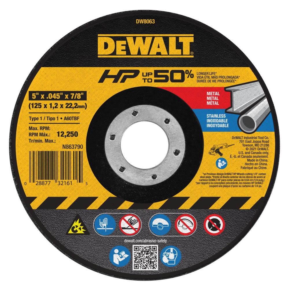 DEWALT Cutting Wheel 5