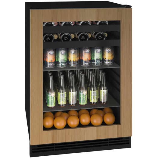 U-Line 5.5 cu. ft. Built-In Beverage Center UHBV124-IG01A