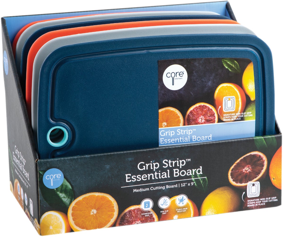 Core Kitchen Grip Strip Cutting Board Assorted (Pack of 6)