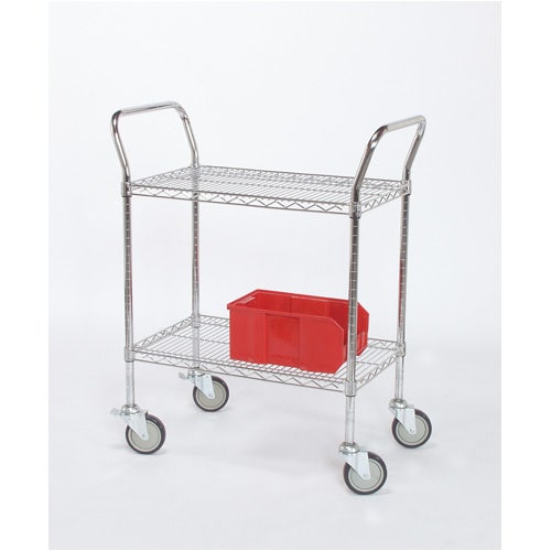 Tarrison TSUC18302C - Utility Cart， 2-tier， 30