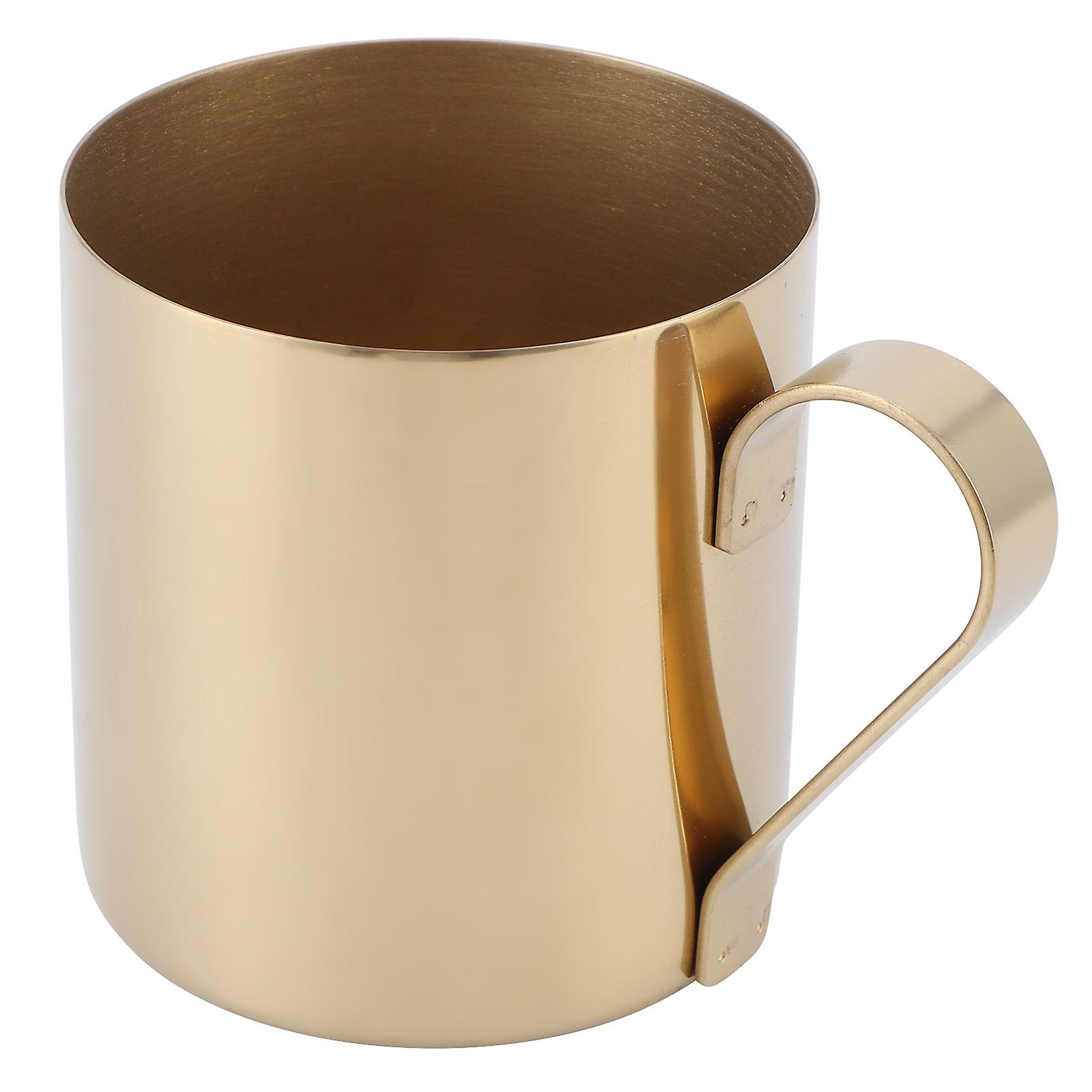 400ml Cocktail Mug 304 Stainless Steel Beer Coffee Water Drinking Cup Bar DrinkwareGold