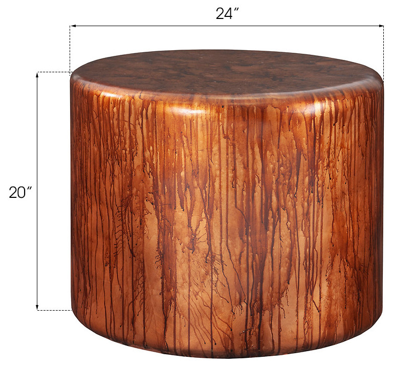 Button End Table   Contemporary   Side Tables And End Tables   by Phillips Collection  Houzz