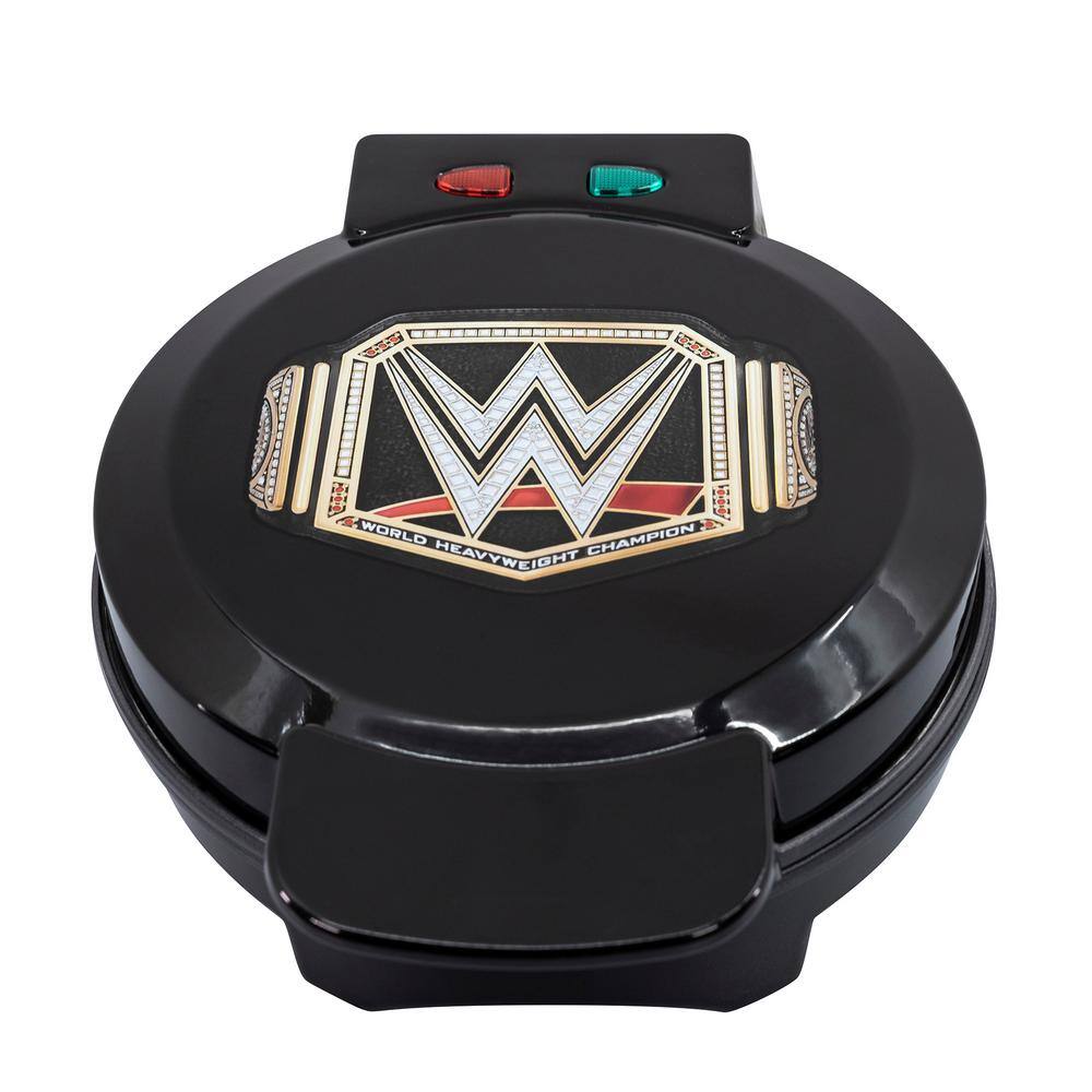 Uncanny Brands Black WWE Championship Belt American Waffle Maker WM1-WWE-CHB