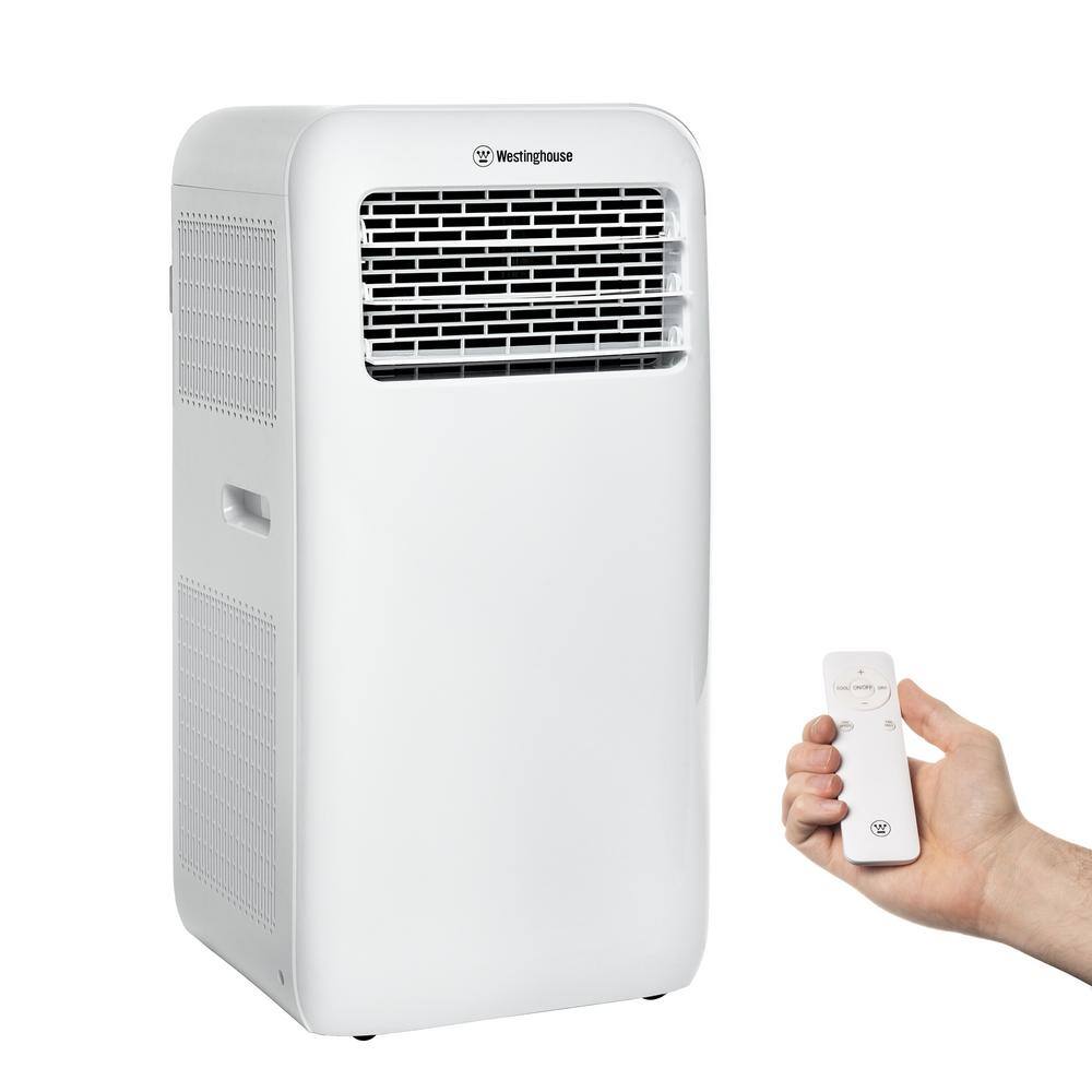 Westinghouse 12000 BTU (8000 BTU DOE Standard) Portable Air Conditioner 3-in-1 Operation For Rooms Up to 400 sq. ft. White WPac12000