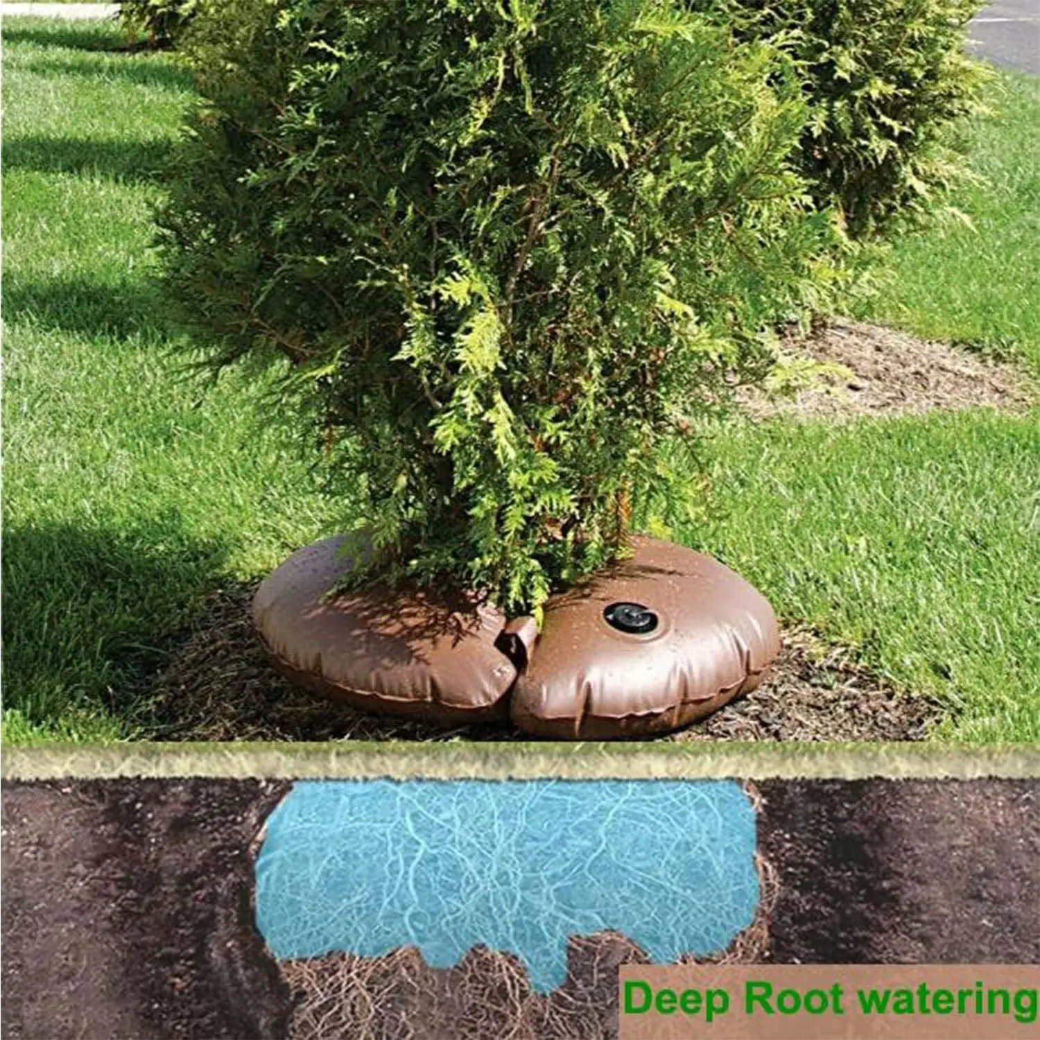 Garden Use Factory Supply Large 20 Gallon Automatic Drip Irrigation Watering System Tree Watering Ring Bag