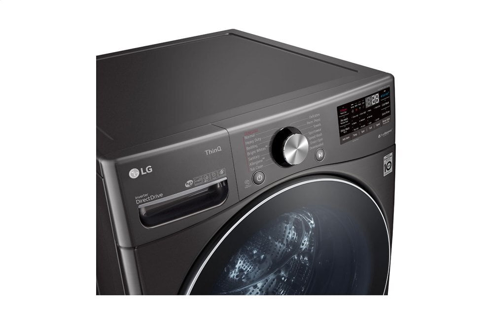 Lg WM4200HBA 5.0 Cu. Ft. Mega Capacity Smart Wi-Fi Enabled Front Load Washer With Turbowash™ 360(Degree) And Built-In Intelligence