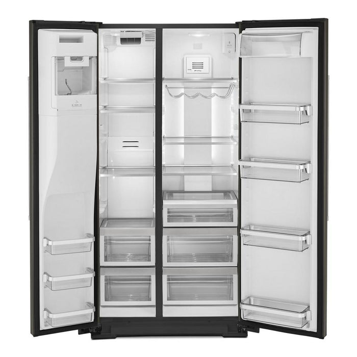 KitchenAid KRSC703HBS 226 Cu Ft CounterDepth SidebySide Refrigera