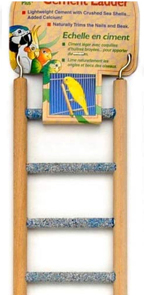 Bird Life Small Bird Ladder， Assorted Colors