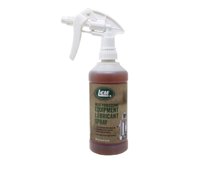 LEM Meat Processing Equipment Lubricant Spray， 16 oz. - 1637