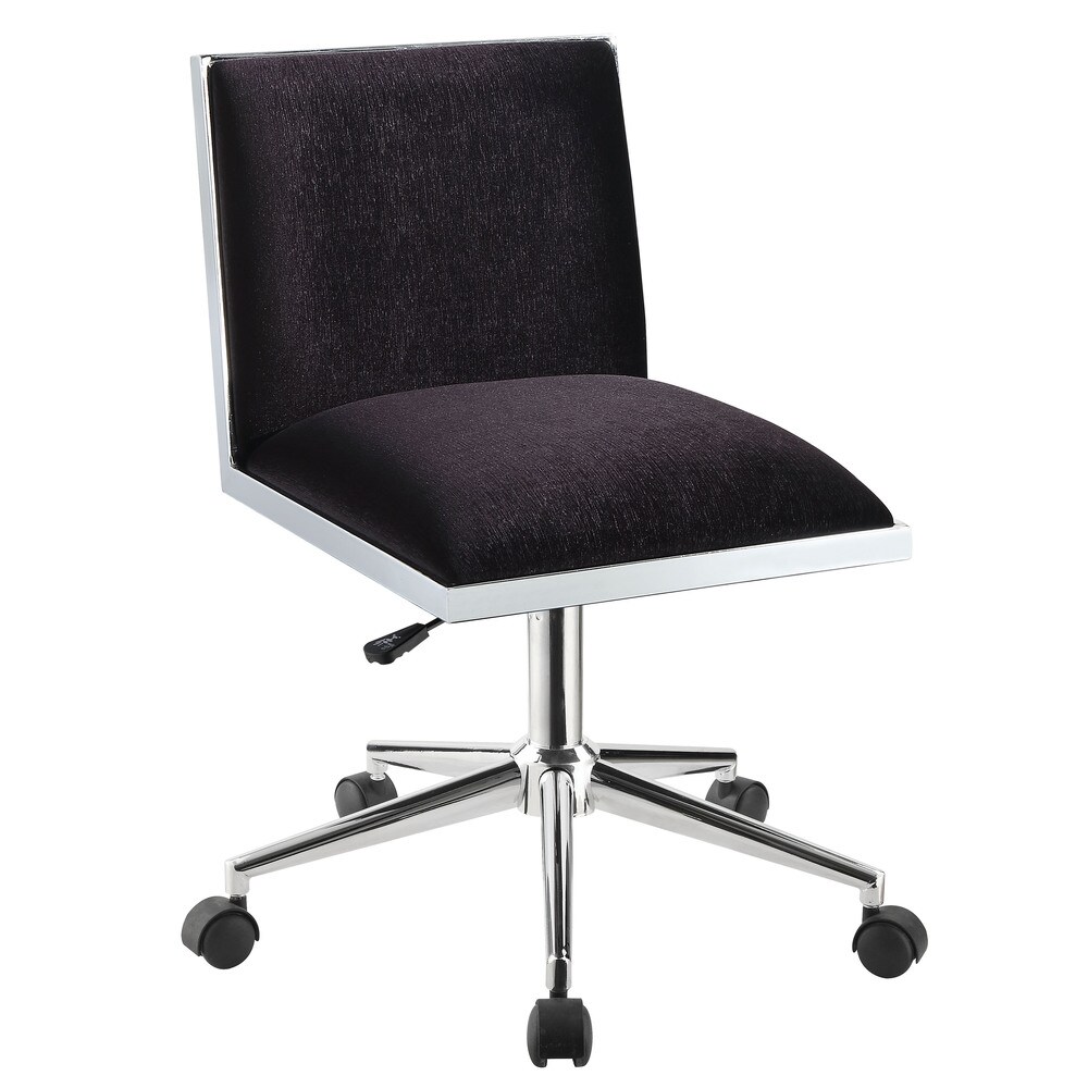 Ceto Contemporary Fabric Height Adjustable Office Desk Chair by Furniture of America