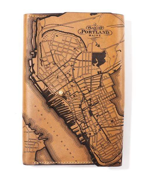 Leather Map Journals