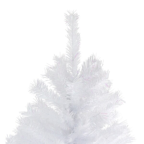 Full Icy White Spruce Artificial Christmas Tree