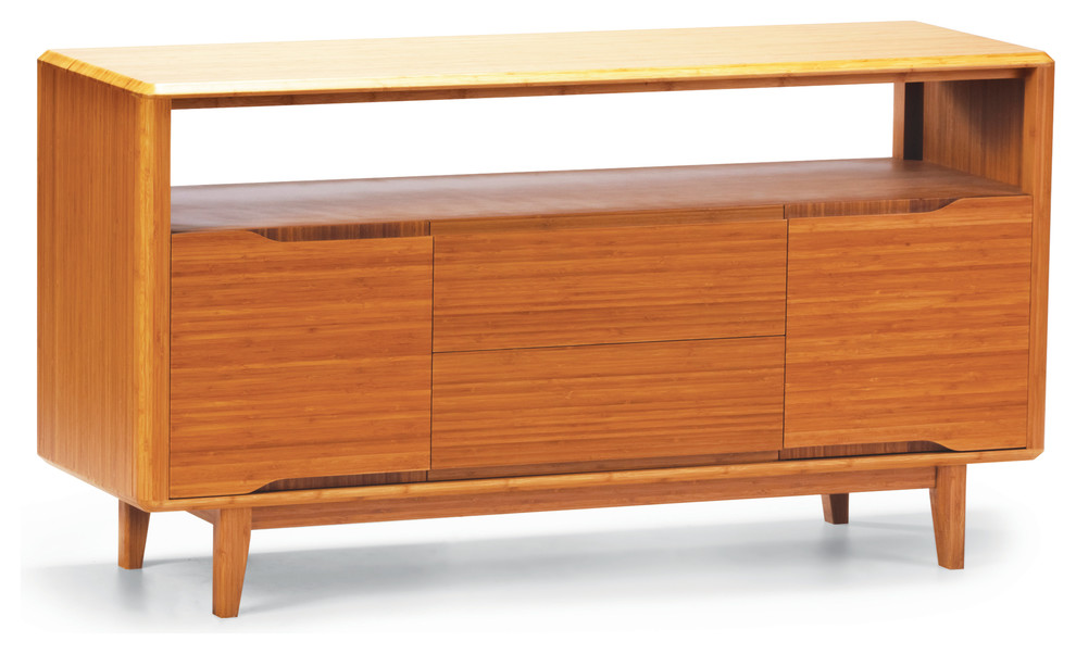 Currant Media Table   Midcentury   Entertainment Centers And Tv Stands   by Greenington LLC  Houzz