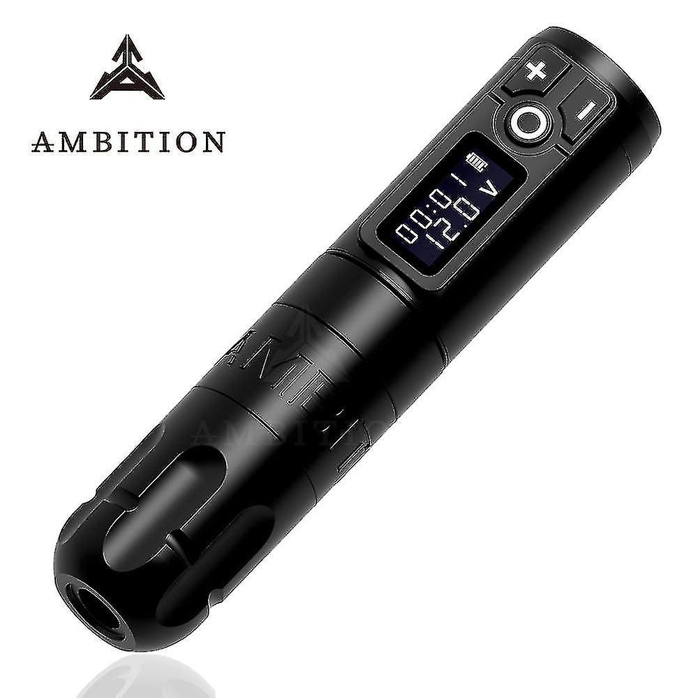 Ambition Soldier Wireless Freedom Tattoo Pen Machine 1800mah Battery Portable Tattoo Power Supply