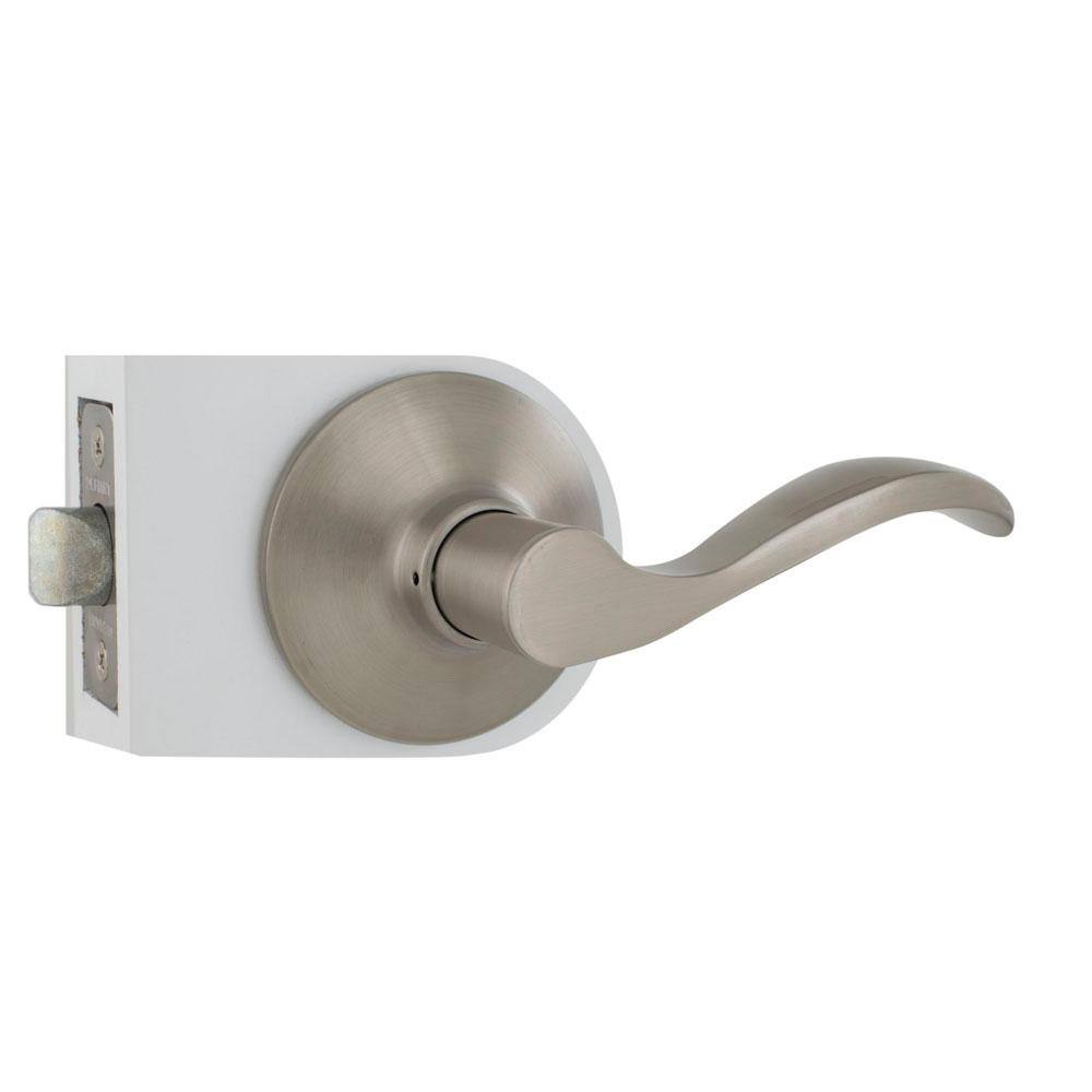 Defiant Naples Satin Nickel Hall and Closet Passage Door Handle LYEX203B