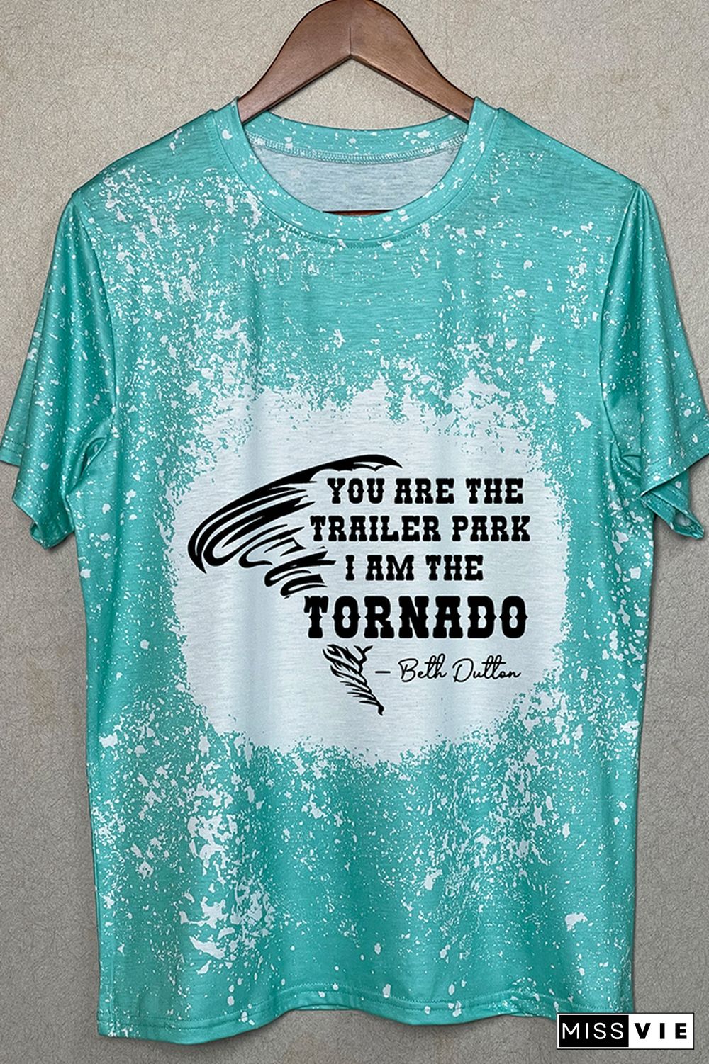 You Are The Trailer Park I am The Storm Yellowstone Ranch Graphic Tee Wholesale