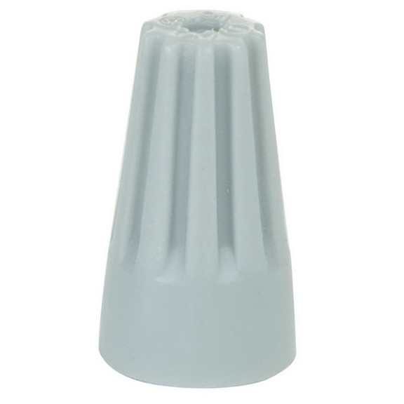 Sunlite 50890 SU WC1/100 Grey Wire Nut Twist