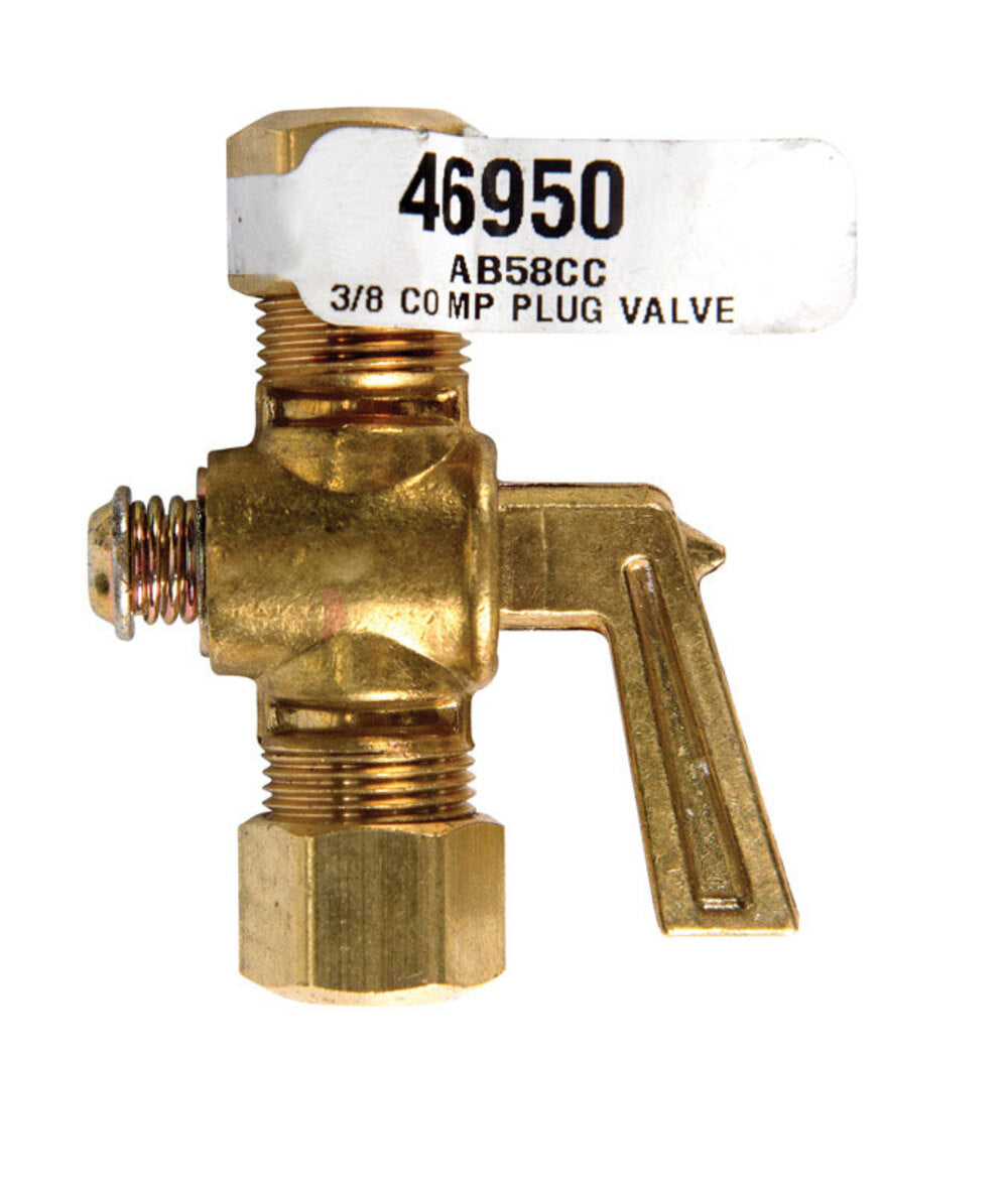 PLUG VALVE 3/8X3/8