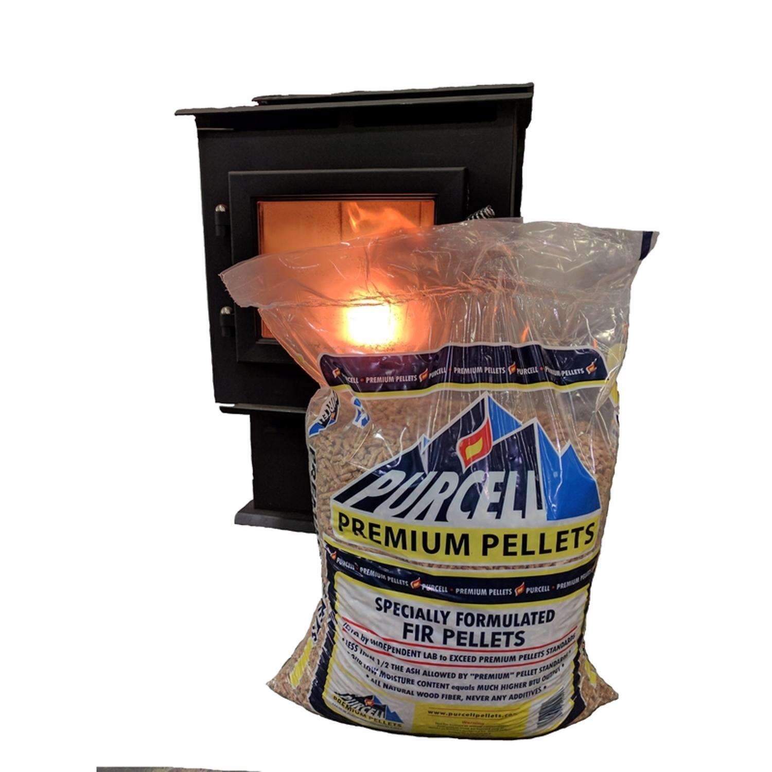 Purcell Premium Pellets Fir Blend Wood Pellet Fuel 40 lb