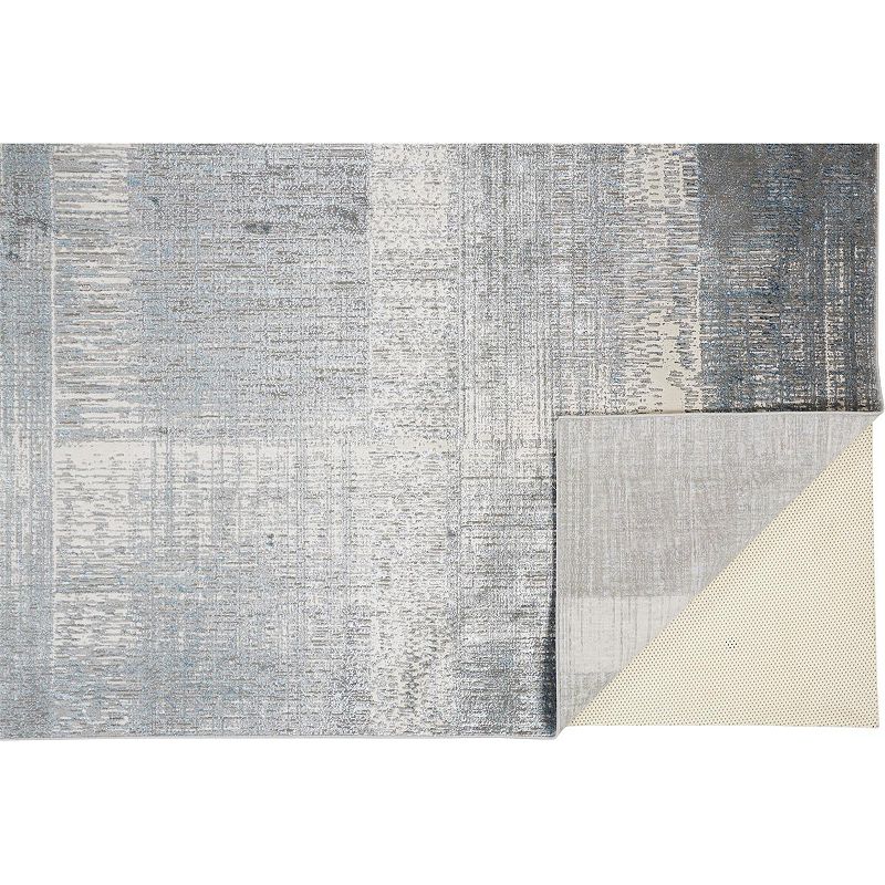 Weave and Wander Aurelian Modern Metallic Striated Rug