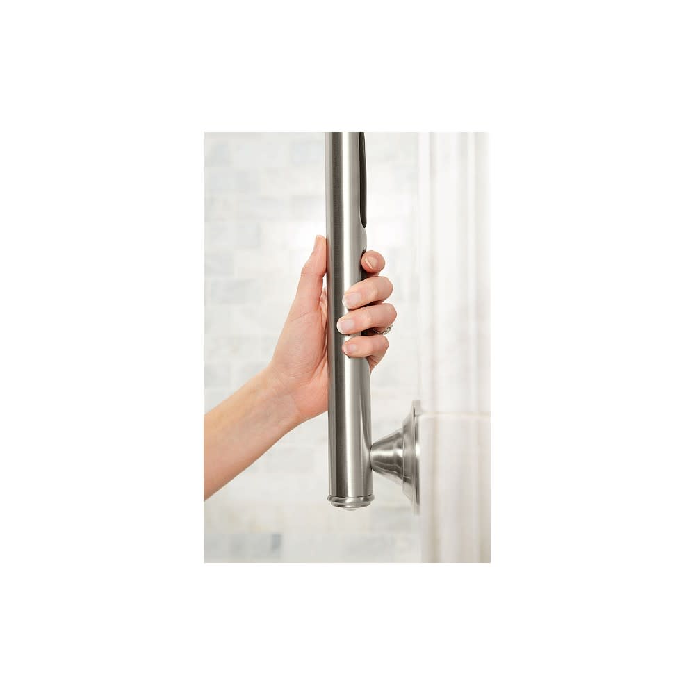 Moen Home Care Brushed Nickel Steel 16 Elegance Grab Bar