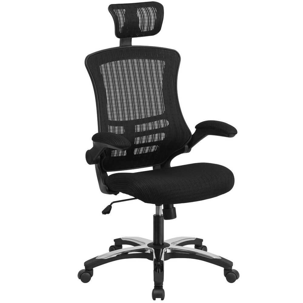 High back Mesh Ergonomic Chair w/ Chrome plated Base