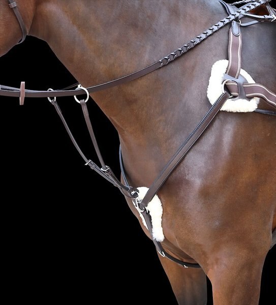 Shires Equestrian Products Rossano Five Point Horse Breastplate