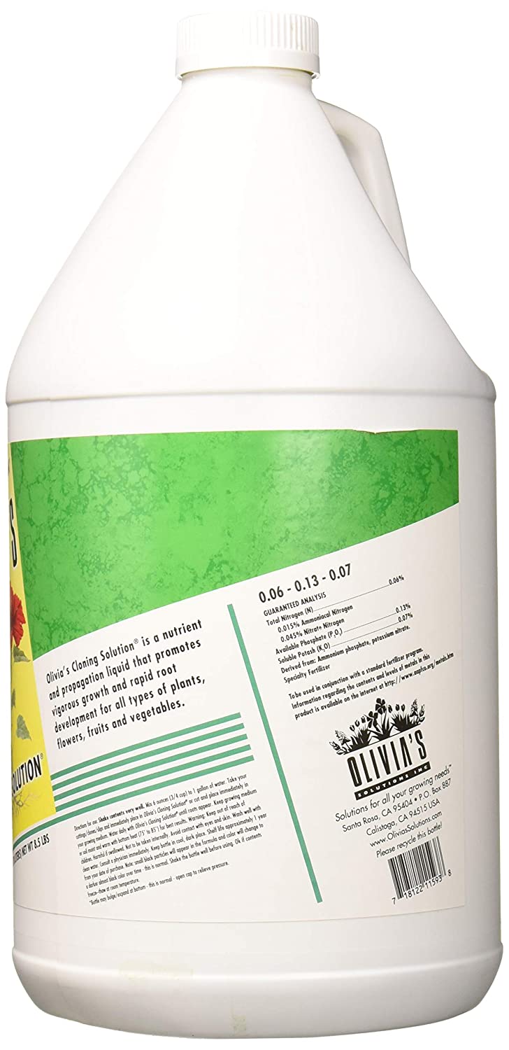 Hydrofarm OCS4 Olivia's Cloning Solution for Hydroponics/Indoor Gardens， 1 Gal