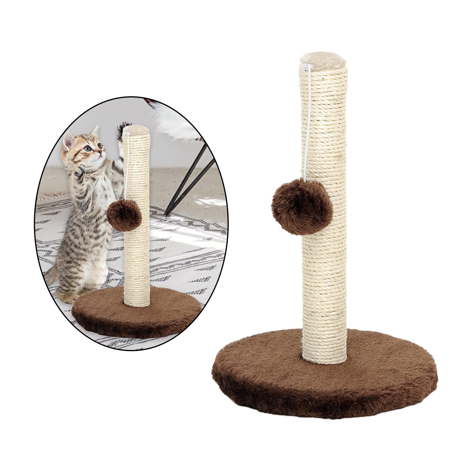 Cat scratching Kitten Cats Scratcher Scratch Poles Climbing Tree Grey