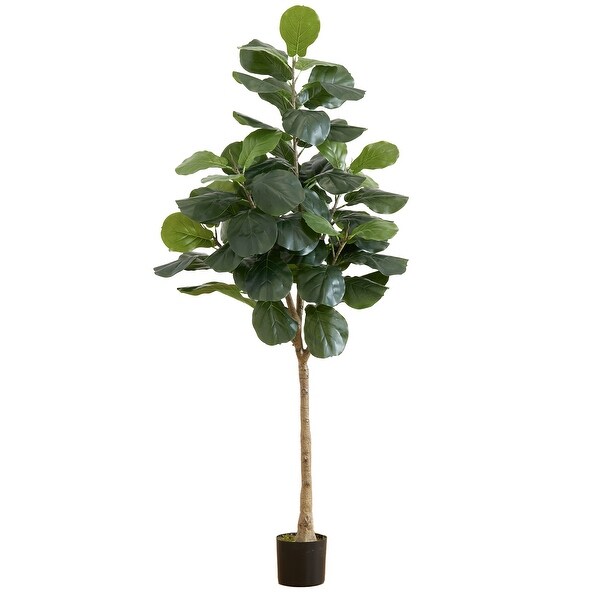 6' Artificial Fiddle Leaf Tree