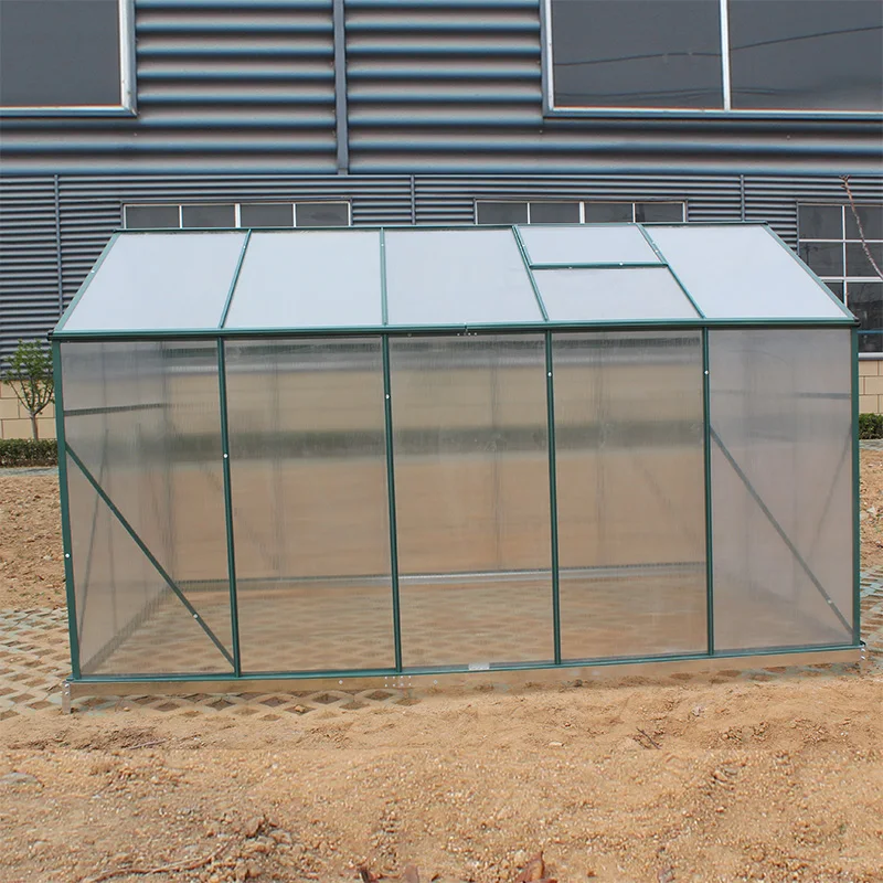 Factory Wholesale Greenhouse Supplies Greenhouse Structure Galvanized Steel Plastic Greenhouse For Outdoors